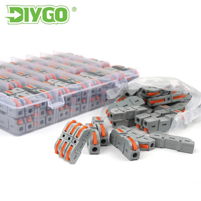 DIY GO quick splicing multiplex butt wire connector compact electrical cable terminal block for home wiring
