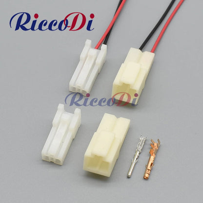 Overview of 2mm series automotive unsealed connector DJ3021-2-11/21 male female socket for car wiring