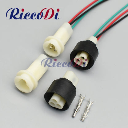 3 pin automotive male female housing connector DJ3031-2.3-11/21 front view