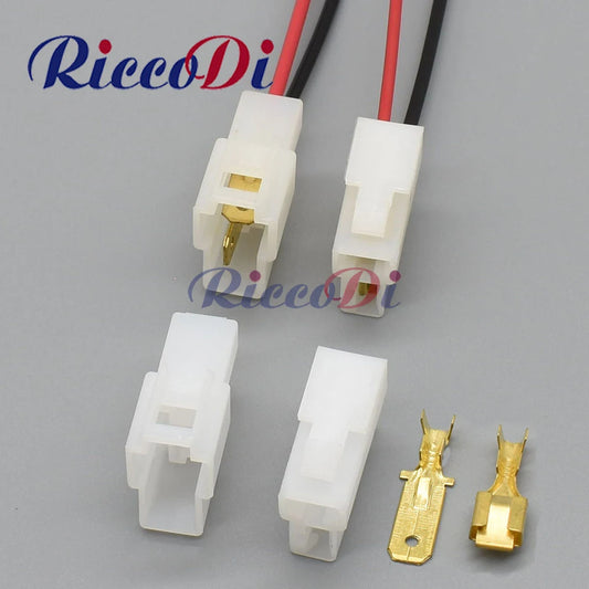 DJ7021-6.3-11/21 automotive electrical connector front view for vehicle wiring systems