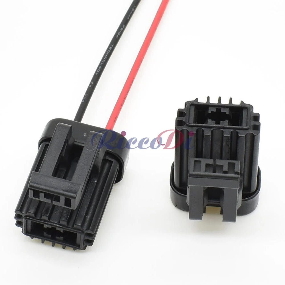Durable housing of DJ70210-6.3-21 automotive 2 pin connector designed for long-lasting car wiring