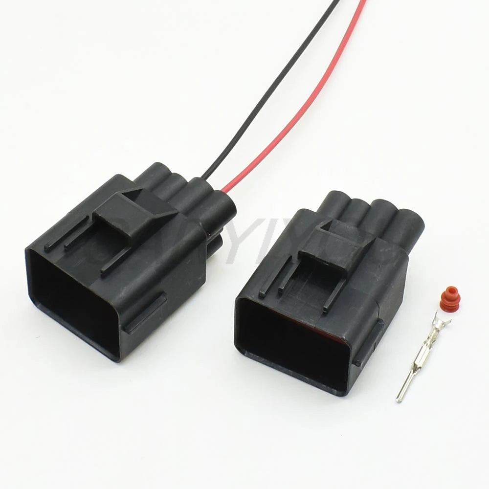 Installation demonstration of DJ70218A 1.5mm male female automotive connector for car wiring harness