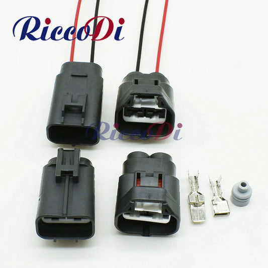 Automotive waterproof electrical connector DJ7021B-7.8-11-21 with male and female socket for vehicle wiring