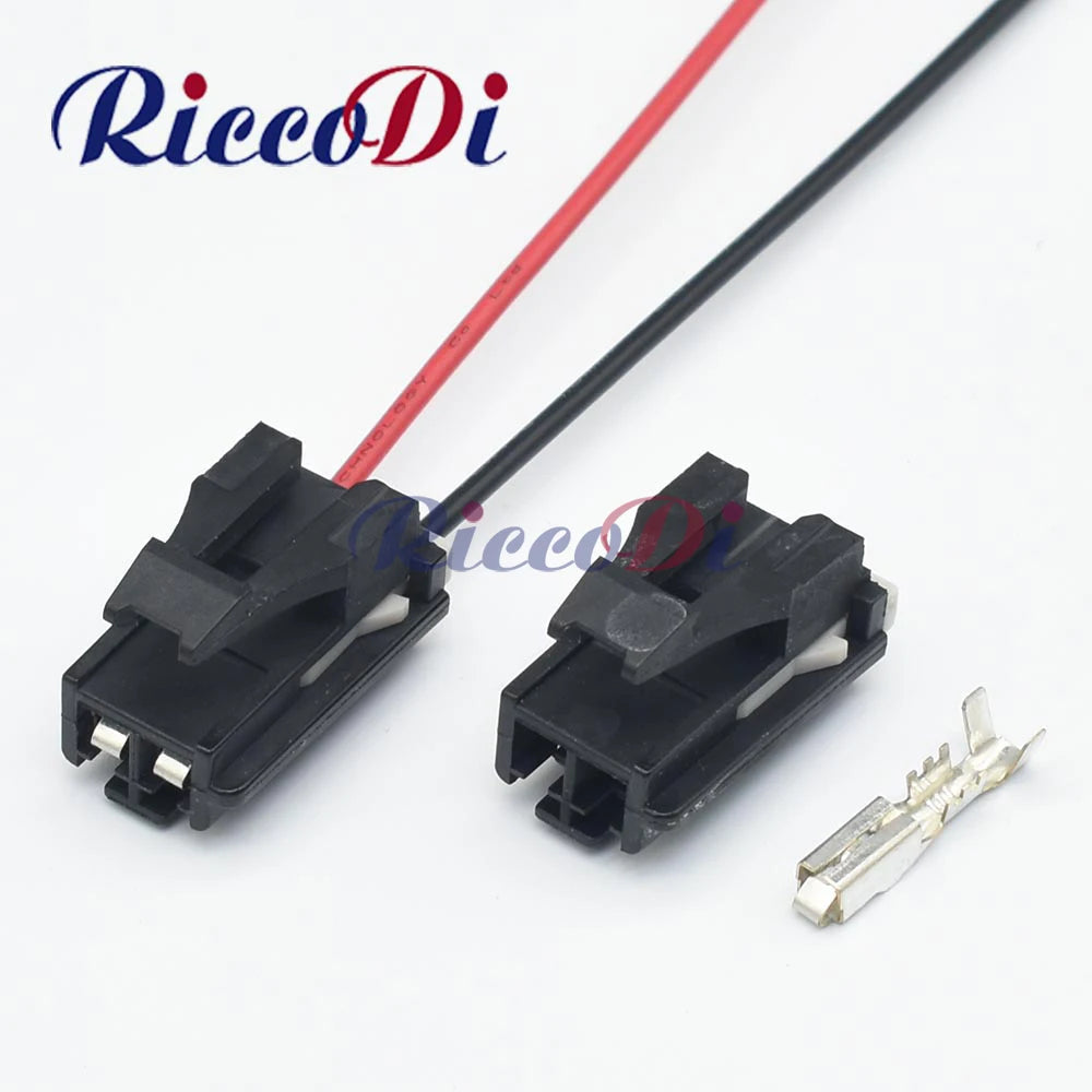 Overview of MEELAEFE DJ70227Y-2.8-21 2 pin automotive connector plug with wire housing for car wiring harness