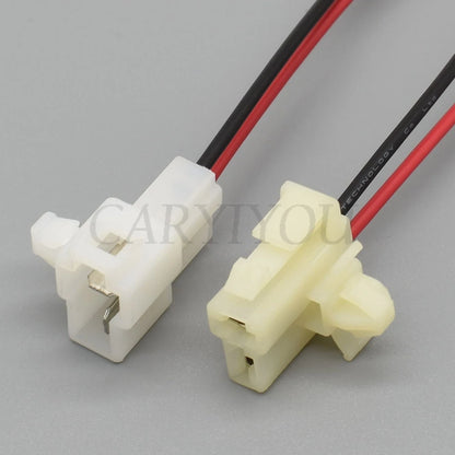 Durable plastic housing of DJ7024Q 6.3mm automotive wire harness connector for long-lasting car electrical connections