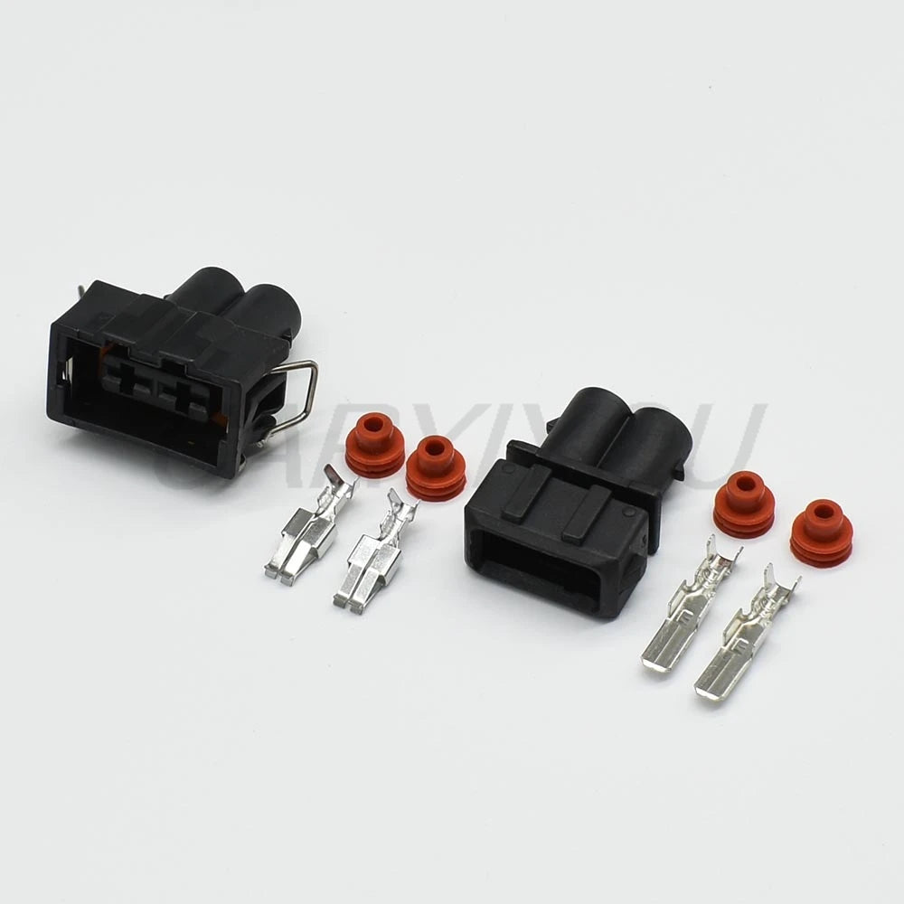 DJ70252-4.8-11/21 wire harness connector featuring secure locking mechanism to prevent accidental disconnection