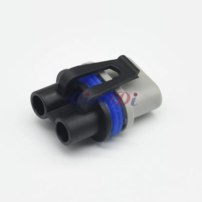 Detailed view of DJ70266F series connector terminals for reliable wiring harness assembly