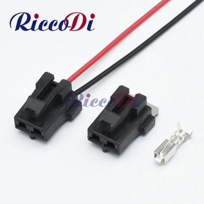 DJ7029Y-4.8-21 automotive electrical connector front view for vehicle wiring harness