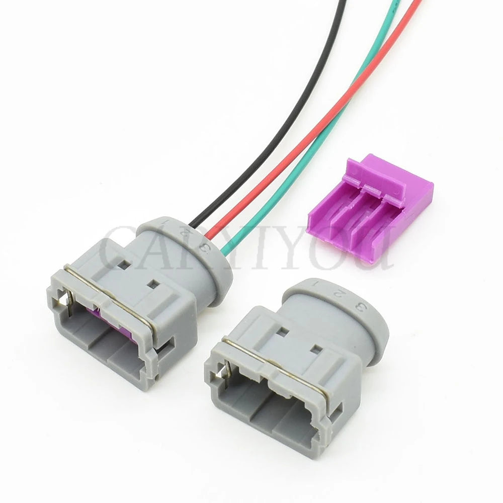 High-quality DJ7031C-3.5-21 3 Pin 3.5 Series Unsealed Auto Plastic Housing Wiring Harness Connector
