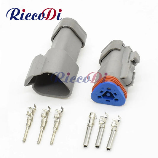 DJ7032H-1.5-21 DJ7032H-1.5-11 2 pin automotive connector plug male & female wire harness socket overview