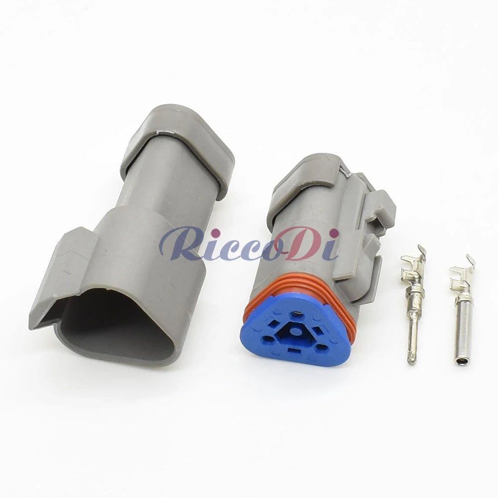 Housing structure of DJ7032H-1.5-21 DJ7032H-1.5-11 2 pin automotive connector plug male & female wire harness socket