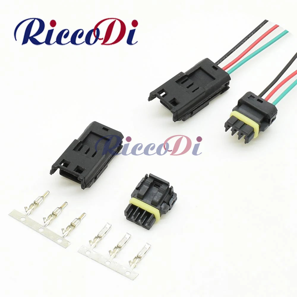 DJ7034-0.6-11 21 2 pin automotive connector plug male & female waterproof socket for wire harness