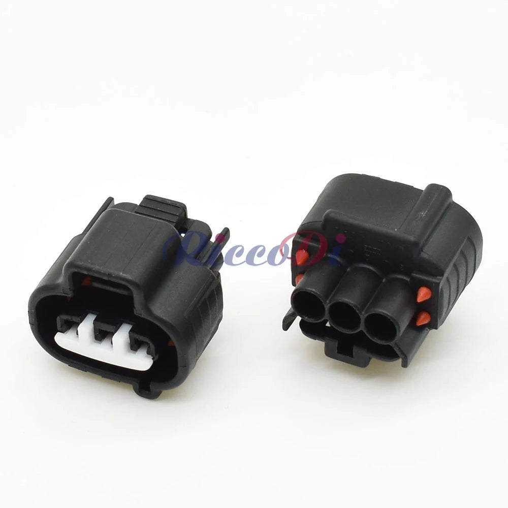 Waterproof detail of DJ7035CB-2.2-21 DS-BA-3F-B 3 Holes Female Connector with 15cm wires