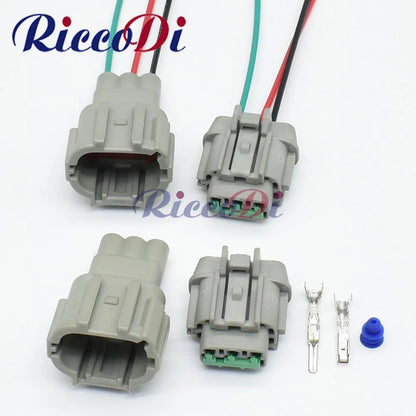 DJ7039B-2.2-11/21 2 pin automotive electrical connector plug male & female