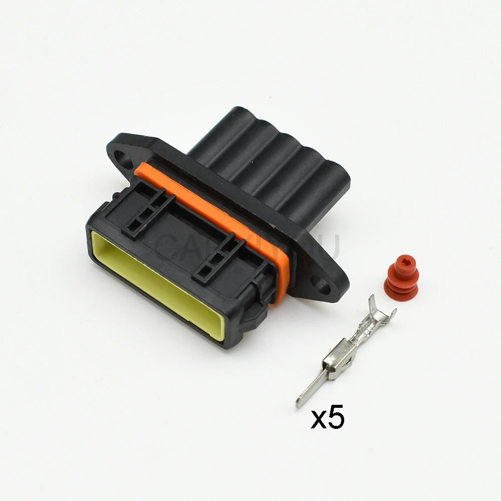 5 Pin Junior Power Timer JPT connector 282193-1 with 3.5MM female and male socket plug DJ7053CA-3.5-21 for cars