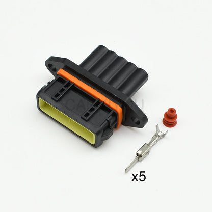 5 Pin Junior Power Timer JPT connector 282193-1 with 3.5MM female and male socket plug DJ7053CA-3.5-21 for cars