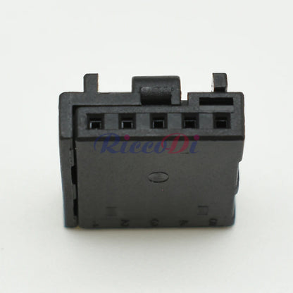 DJ7055B-0.6-21 5 Pin automotive steering wheel connector socket for VW Volkswagen multifunction