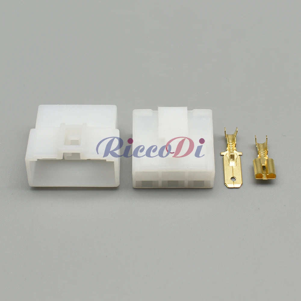 DJ70620-6.3-10 PCB board socket 6 pin high current female male connector