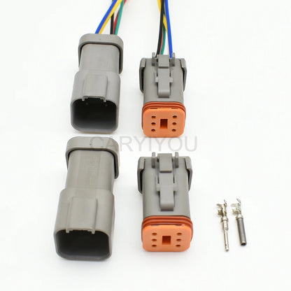 DJ7062G-1.5-21 Deutsch DT 6 pin auto plug waterproof female male connector