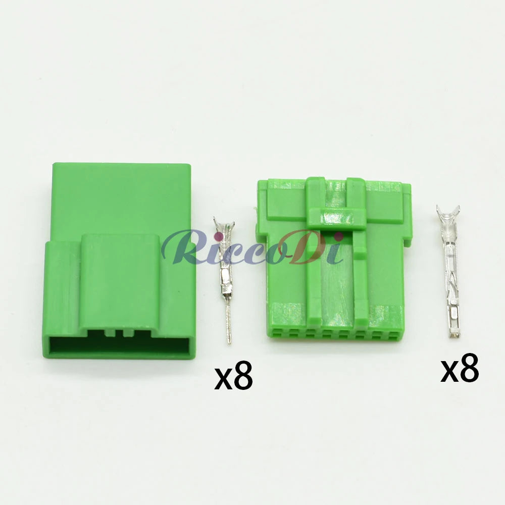 DJ7081AC-0.6-11 21 auto connector male female electrical wiring harness socket close-up