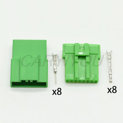 DJ7081AC-0.6-11 21 auto connector male female electrical wiring harness socket view