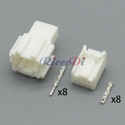 DJ7082Y-1.5-11 21 auto connector male female electrical wiring harness socket close-up