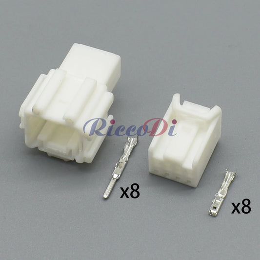 DJ7082Y-1.5-11 21 auto connector male female electrical wiring harness socket close-up