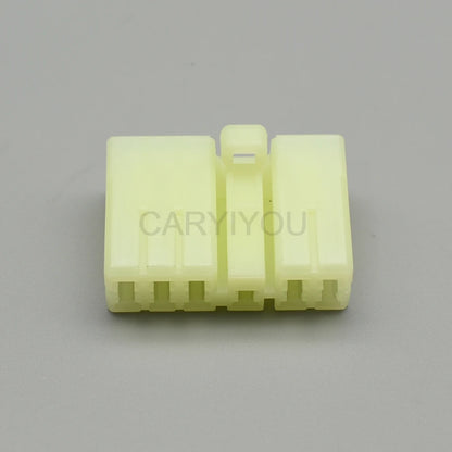 DJ7112-3-21 11 pin light yellow female car audio plug with terminal connector