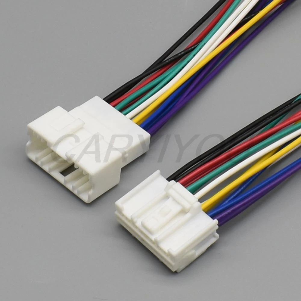 DJ7148YA-1.5-11 21 connector showing terminal layout and locking design for automotive electrical wire socket