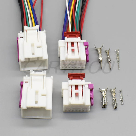 DJ7178-1.2-2.8-6.3-11 21 male automotive electrical wire connector plug