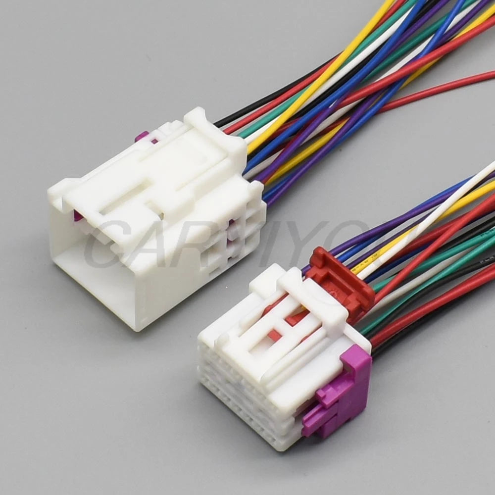 DJ7178-1.2-2.8-6.3-11 21 connector showing terminal layout and locking design for automotive electrical wire socket