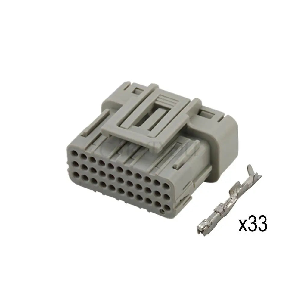 DJ7331YA-0.6-21 33 Pin PCB connector car ECU waterproof electric wire socket detail