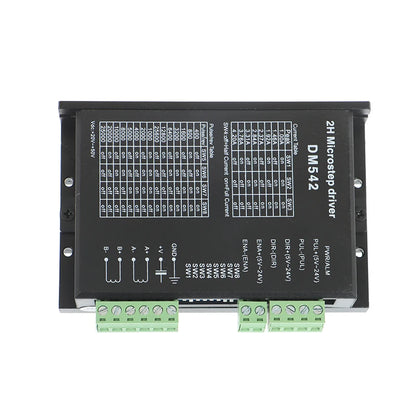 DM542 stepper motor driver wiring connection diagram