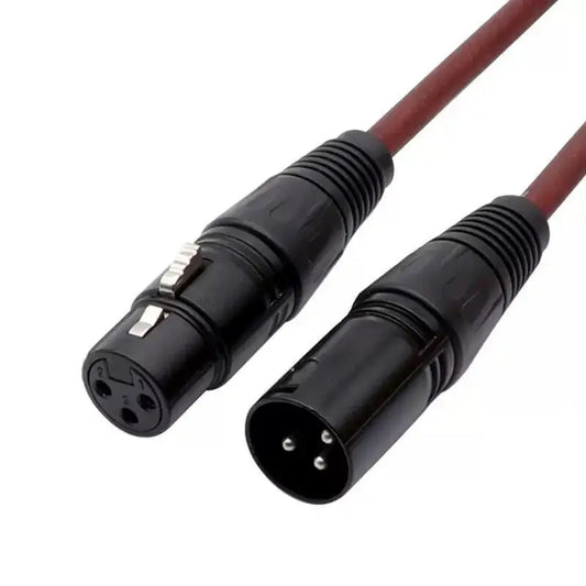 1 pcs DMX cable 0.5/1/1.5/3/5/10m, 3-pin signal connection for DJ stage lights, LED par wash and moving head spot lighting
