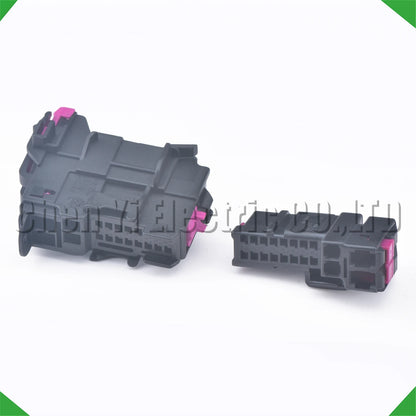 Front door connector plug installation for automotive wire harness replacement