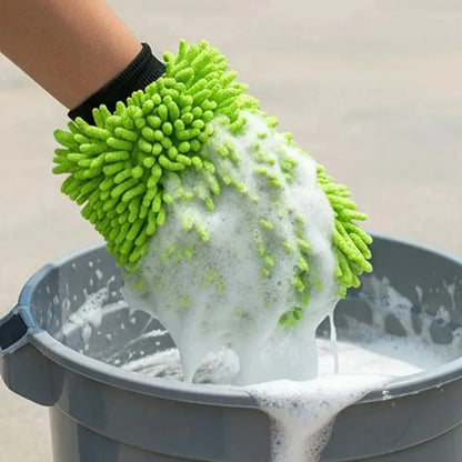 Double-sided microfiber car cleaning supplies