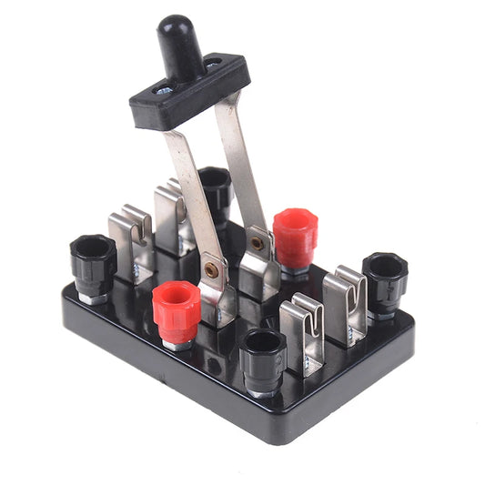 DPDT knife switch double pole double throw toggle switch for electrical experiments