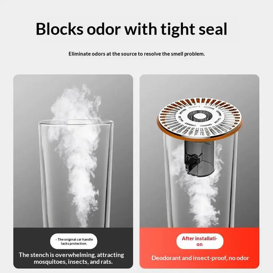 Insect prevention drain colander seal stopper for anti-odor drainage