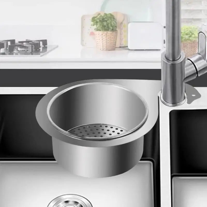 Stainless steel sink drain strainer basket