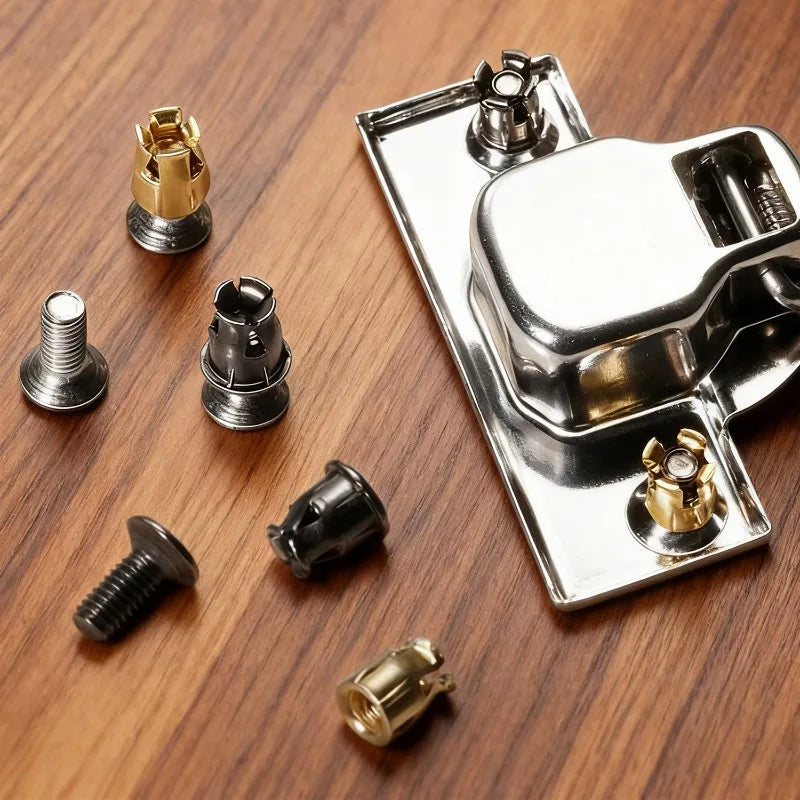 Fastener for drawer and door furniture repair