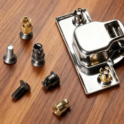 Fastener for drawer and door furniture repair