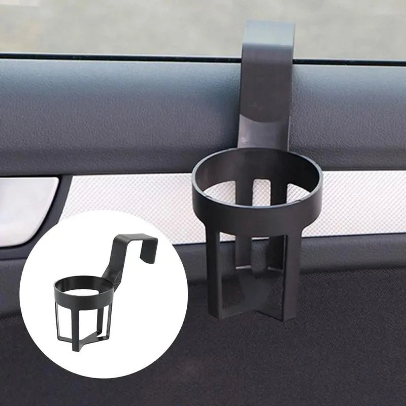 Drink bottle holder for car interior organizer and storage