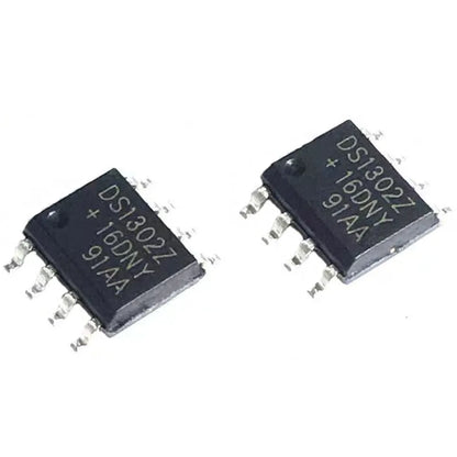 DS1302 real-time clock IC in SOP-8 SMT package, suitable for timekeeping and electronics projects