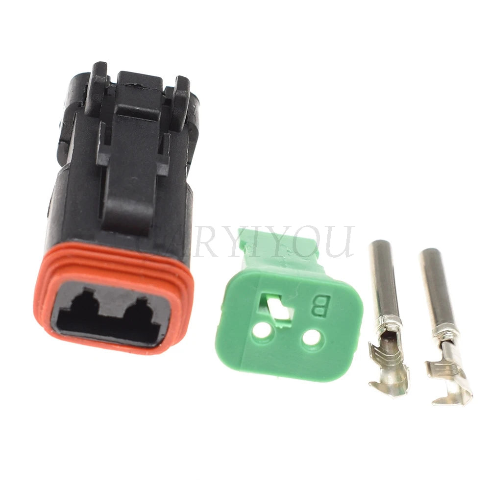 DT series automotive connector providing reliable and secure wiring for Mazda vehicles