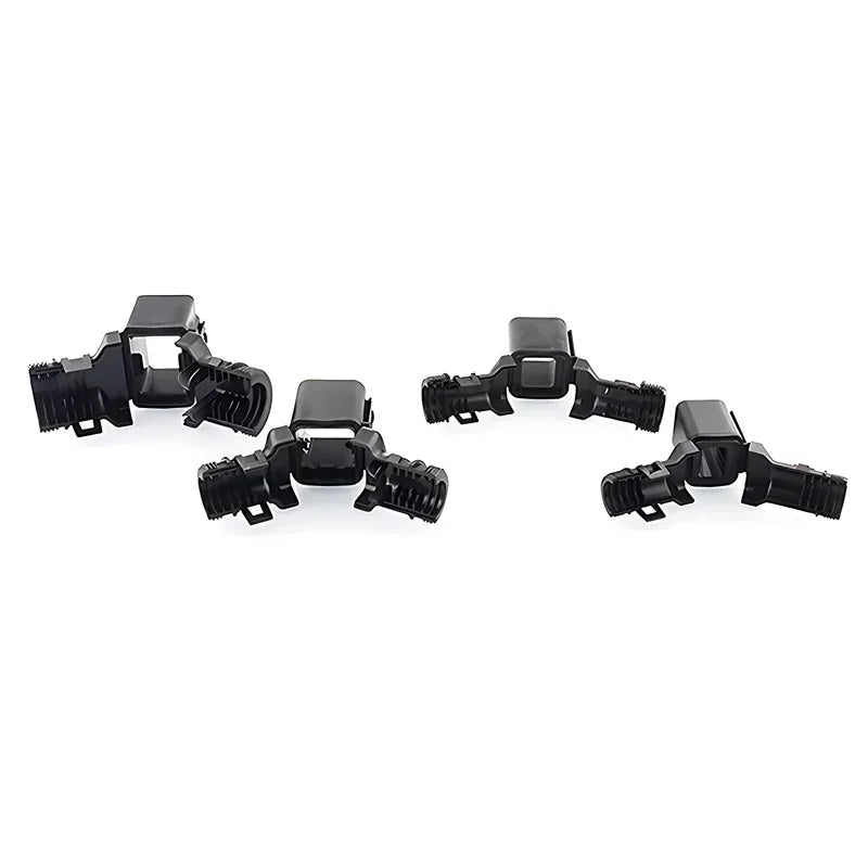 DT connector protective sheath with corrugated pipe harness clip for 2-12P male female connectors