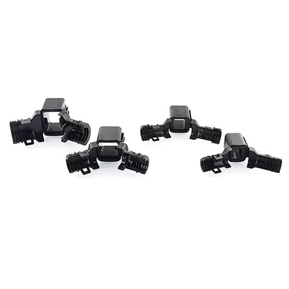 DT connector protective sheath with corrugated pipe harness clip for 2-12P male female connectors
