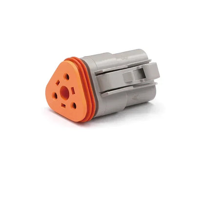 Deutsch DT series connector used for automotive and industrial wiring, sealed waterproof plug set DT04 DT06 with terminals and case