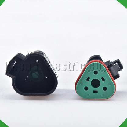 3 pin DT series connector waterproof plug socket for engineering vehicle applications