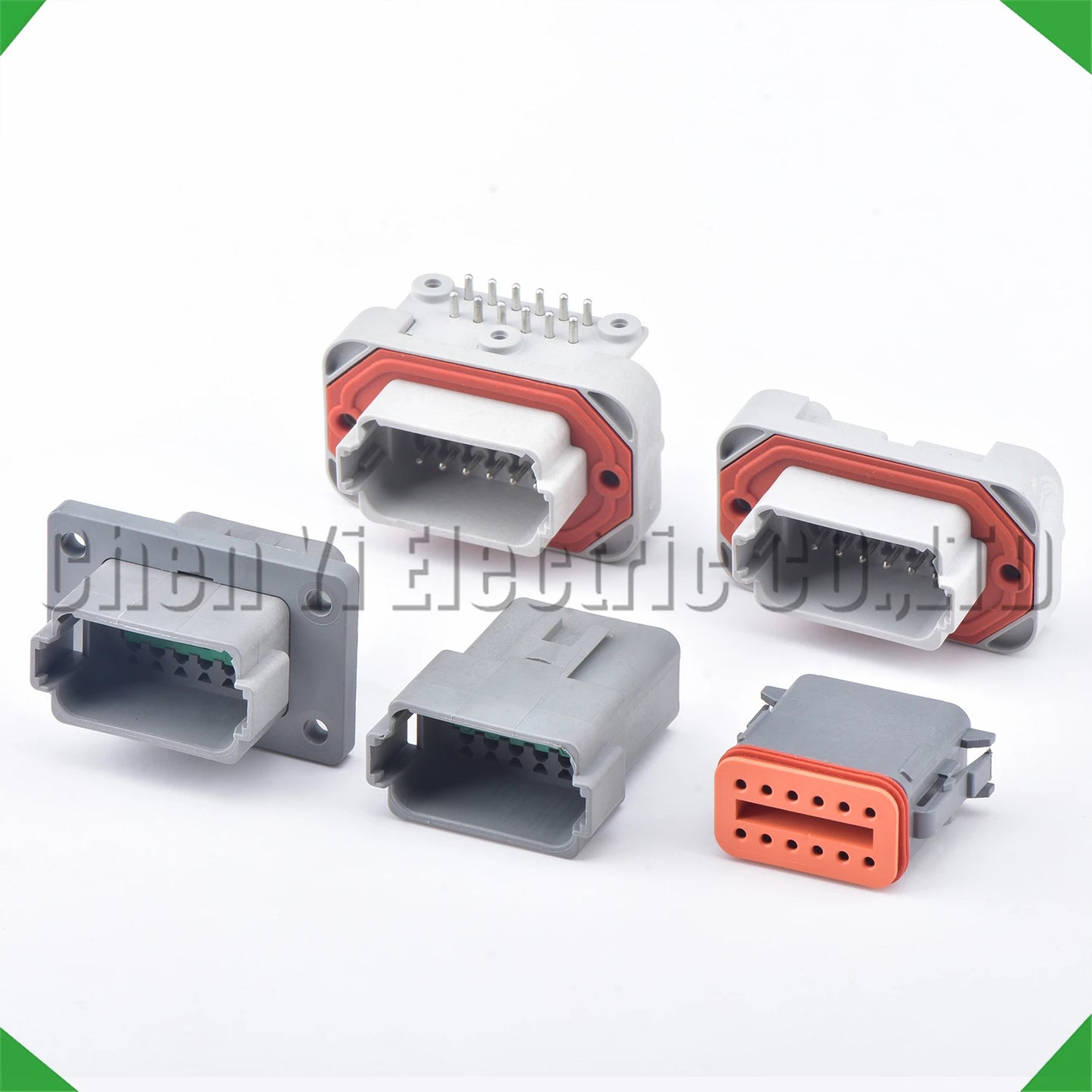 Waterproof connector plug DT04-12P for automotive wire harness applications