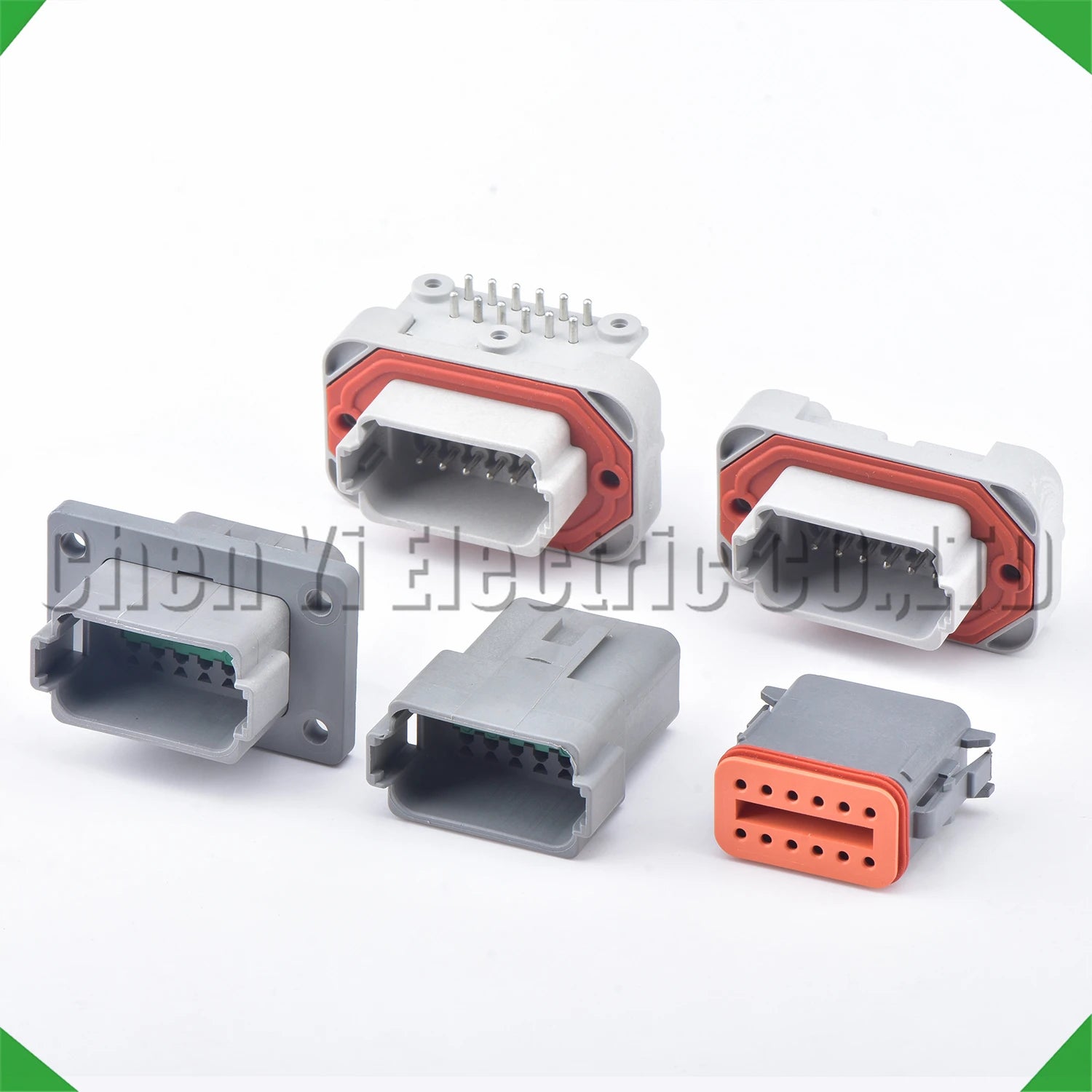 Waterproof connector plug DT04-12P for automotive wire harness applications